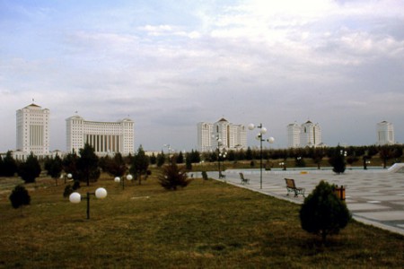 Ashgabat - quartiere di Berzengi